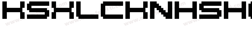 KSXLCKNHSH0 20 00字体转换